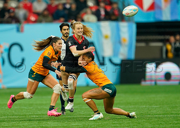 HSBC Rugby Sevens Vancouver 2024 at BC Place Stadium, in Vancouver, BC, Canada, February 25, 2024.