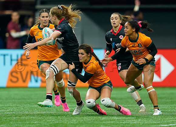 HSBC Rugby Sevens Vancouver 2024 at BC Place Stadium, in Vancouver, BC, Canada, February 25, 2024.