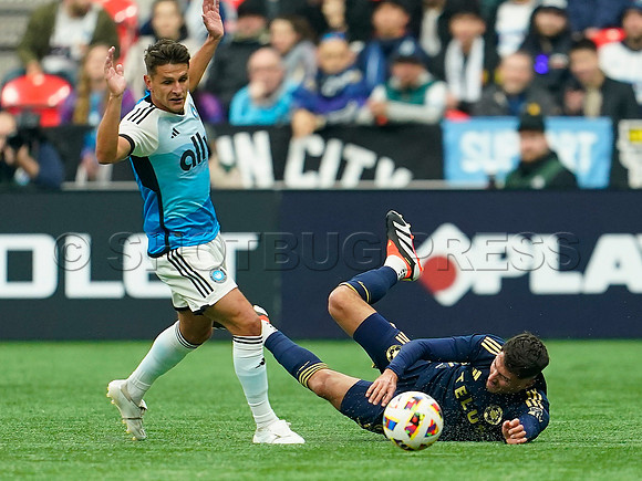 Charlotte FC at Vancouver Whitecaps FC at BC Place Stadium, in Vancouver, BC, Canada, March 2, 2024.