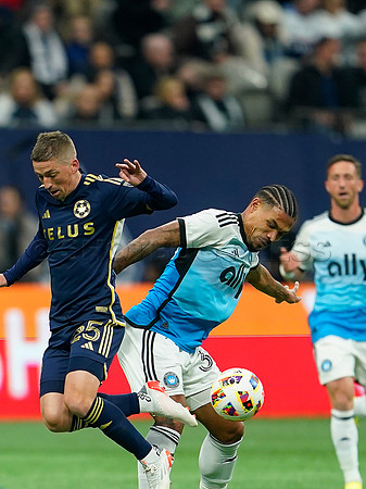Charlotte FC at Vancouver Whitecaps FC at BC Place Stadium, in Vancouver, BC, Canada, March 2, 2024.