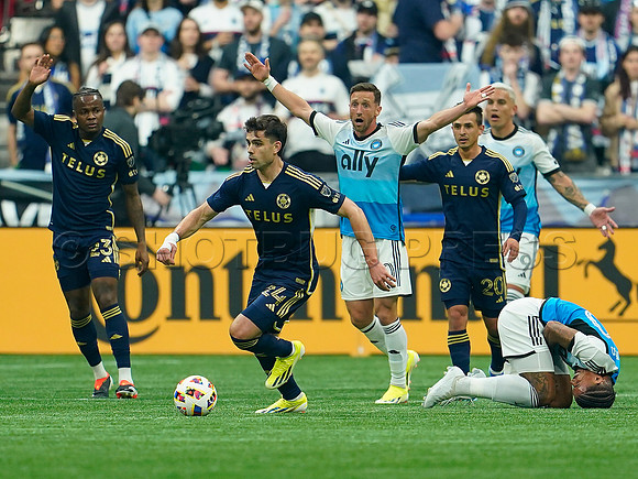 Charlotte FC at Vancouver Whitecaps FC at BC Place Stadium, in Vancouver, BC, Canada, March 2, 2024.
