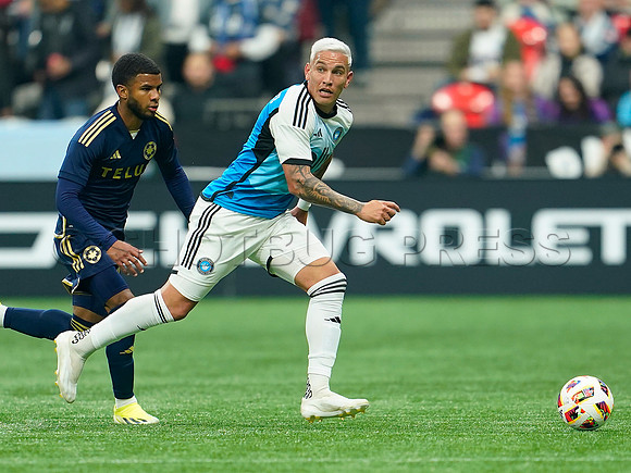 Charlotte FC at Vancouver Whitecaps FC at BC Place Stadium, in Vancouver, BC, Canada, March 2, 2024.