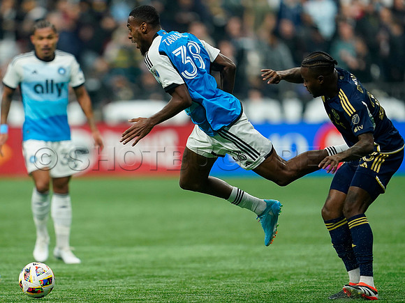 Charlotte FC at Vancouver Whitecaps FC at BC Place Stadium, in Vancouver, BC, Canada, March 2, 2024.
