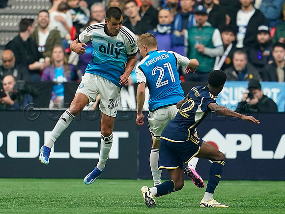 Charlotte FC at Vancouver Whitecaps FC at BC Place Stadium, in Vancouver, BC, Canada, March 2, 2024.