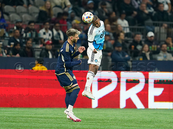 Charlotte FC at Vancouver Whitecaps FC at BC Place Stadium, in Vancouver, BC, Canada, March 2, 2024.