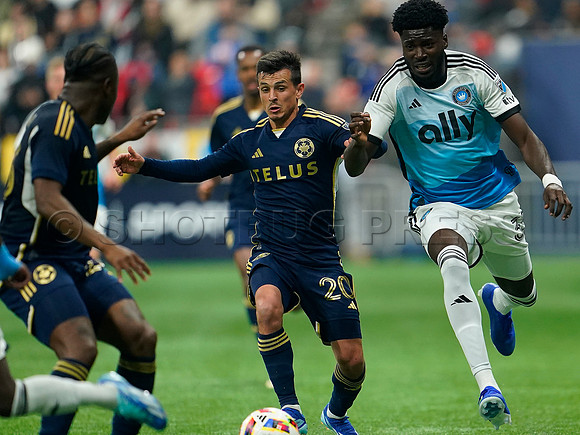 Charlotte FC at Vancouver Whitecaps FC at BC Place Stadium, in Vancouver, BC, Canada, March 2, 2024.