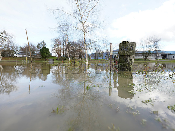 Sumas Prairie, Abbotsford largely under water Saturday Nov 20, 2021 due to flooding from an Atmospheric River system.