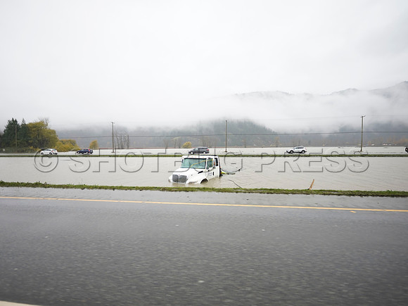 Sumas Prairie, Abbotsford still largely under water Thursday Nov 25, 2021
