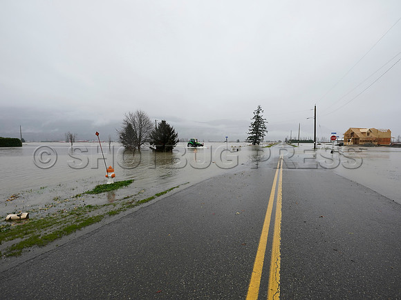 Sumas Prairie, Abbotsford still largely under water Thursday Nov 25, 2021
