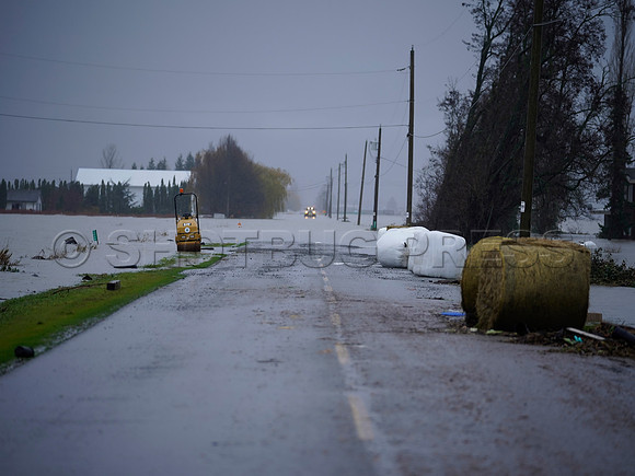 Sumas Prairie, Abbotsford still largely under water Thursday Nov 25, 2021