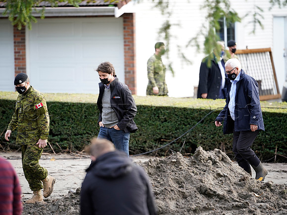 Nov 26, 2021 Prime Minister Justin Trudeau visits Abbotsford to assess the flooding in the Sumas Prairie