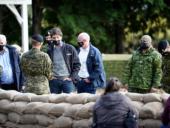 Nov 26, 2021 Prime Minister Justin Trudeau visits Abbotsford to assess the flooding in the Sumas Prairie