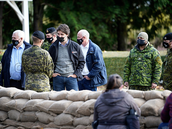 Nov 26, 2021 Prime Minister Justin Trudeau visits Abbotsford to assess the flooding in the Sumas Prairie