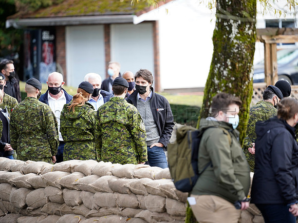Nov 26, 2021 Prime Minister Justin Trudeau visits Abbotsford to assess the flooding in the Sumas Prairie