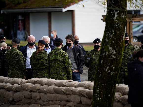 Nov 26, 2021 Prime Minister Justin Trudeau visits Abbotsford to assess the flooding in the Sumas Prairie