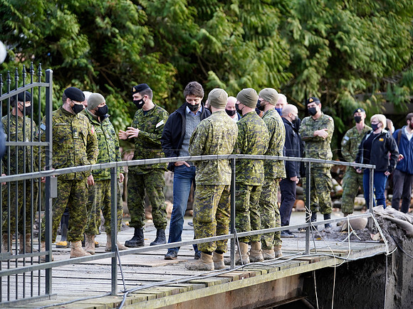 Nov 26, 2021 Prime Minister Justin Trudeau visits Abbotsford to assess the flooding in the Sumas Prairie