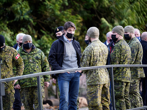 Nov 26, 2021 Prime Minister Justin Trudeau visits Abbotsford to assess the flooding in the Sumas Prairie