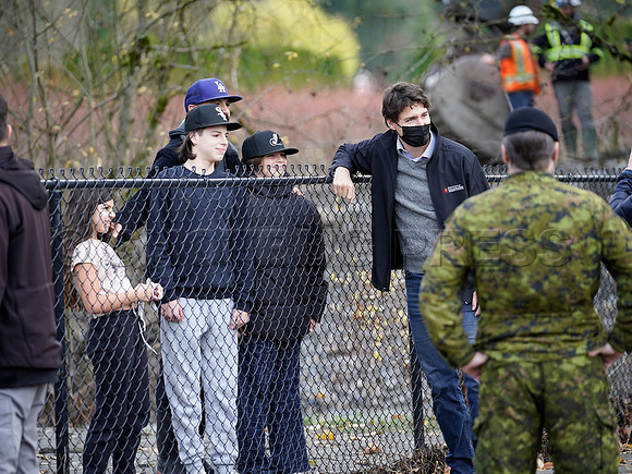 Nov 26, 2021 Prime Minister Justin Trudeau visits Abbotsford to assess the flooding in the Sumas Prairie