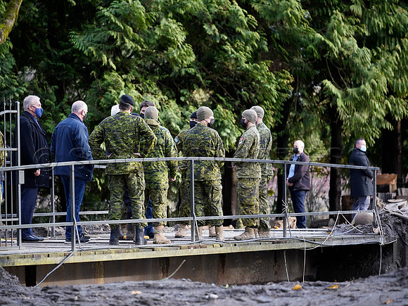 Nov 26, 2021 Prime Minister Justin Trudeau visits Abbotsford to assess the flooding in the Sumas Prairie