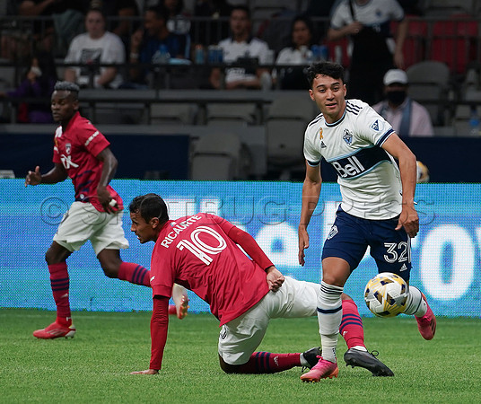 Vancouver Whitecaps FC take a 1-0 win vs Dallas FC, Saturday, September 25, 2021 at BC Place in Vancouver, BC, Canada.