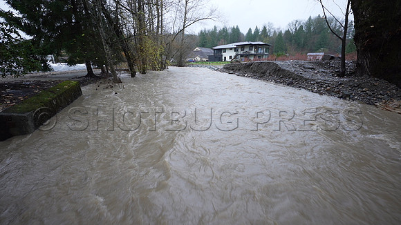 Nov 28, 2021 Clayburn Creek in Old Clayburn Village, Abbotsford rises to potentially dangerous levels.