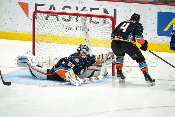 Abbotsford Canucks defeat San Diego Gulls 4-2 on Sunday, Jan 23, 2022 at Abbotsford Centre.