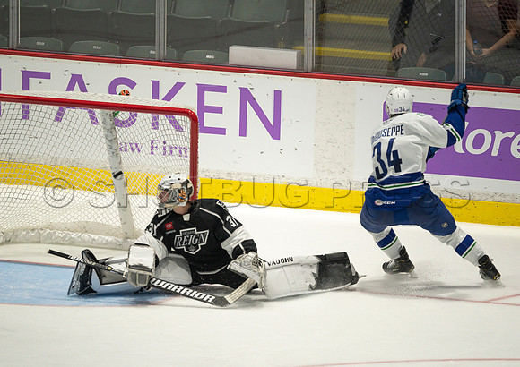 Nov 30, 2021, Abbotsford Canucks defeat Ontario Reign 3-2 in Abbotsford, BC, Canada