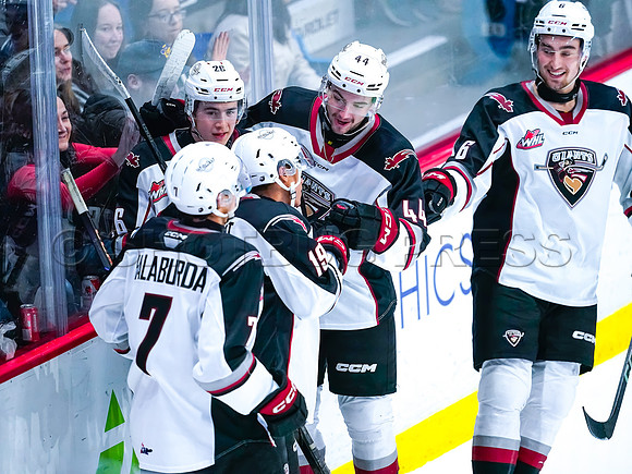 Wes Shaw Moosejaw Warriors at the Vancouver Giants 20241102 -243256