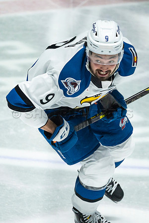 Sun, March 13, 2022 Abbotsford Canucks take Colorado Eagles 5–4 in OT at Abbotsford Event Centre in Abbotsford, BC