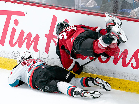 Wes Shaw Kelowna Rockets at Vancouver Giants 20250222 -288028