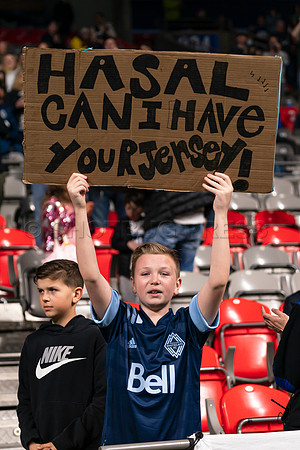 Sat, April 2, 2022 The Vancouver Whitecaps FC clinch a 1-0 win over Sporting Kansas City in Vancouver.