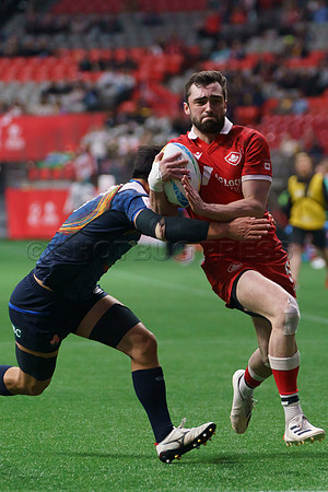 Sunday April 17, 2022, Highlights of the Canada Sevens Rugby at BC Place