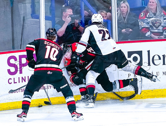 Wes Shaw Moosejaw Warriors at the Vancouver Giants 20241102 -243292