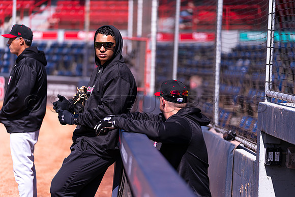 Tue, Apr. 5, 2022 The Vancouver Canadians held practice today at Nat Bailey Stadium