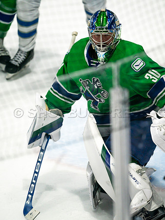 Wed, March 16, 2022 Abbotsford Canucks make an epic comeback to take a 5-4 win in OT against the Manitoba Moose in Abbotsford, BC