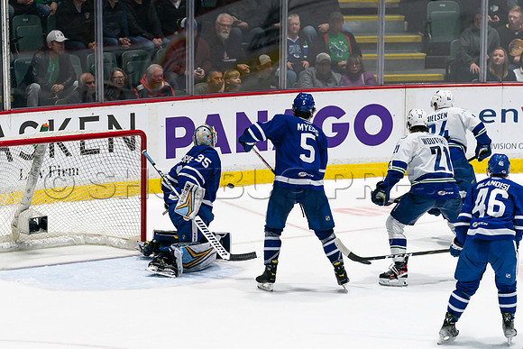 Wed, Mar 30, 2022 The Toronto Marlies clinch a 4-3 win in OT against the Abbotsford Canucks.