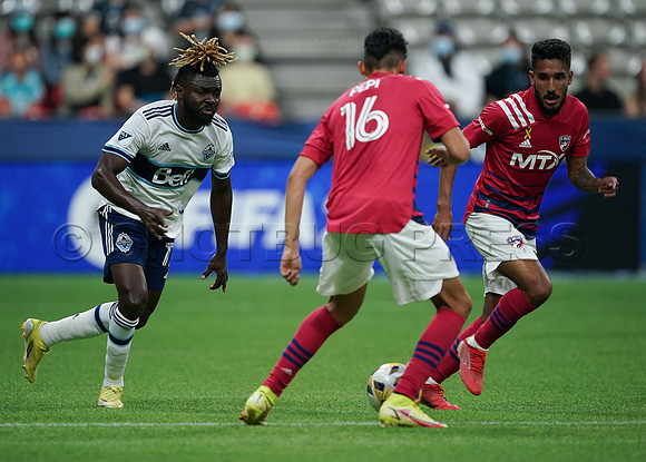 Vancouver Whitecaps FC take a 1-0 win vs Dallas FC, Saturday, September 25, 2021 at BC Place in Vancouver, BC, Canada.