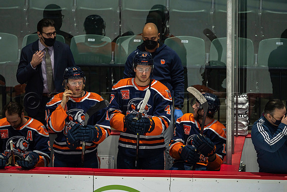Abbotsford Canucks shutout by the Edmonton Oilers Farm Team, The Bakersfield Condors, Sunday, Jan 9, 2022 at Abbotsford Centre
