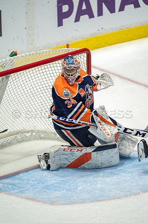 Abbotsford Canucks shutout by the Edmonton Oilers Farm Team, The Bakersfield Condors, Sunday, Jan 9, 2022 at Abbotsford Centre