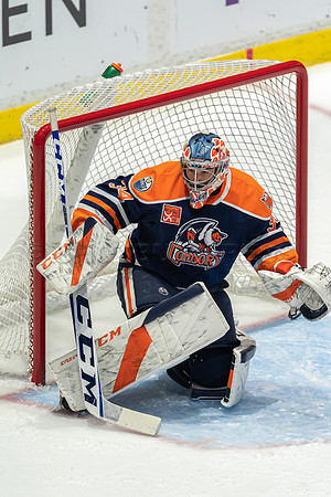 Abbotsford Canucks shutout by the Edmonton Oilers Farm Team, The Bakersfield Condors, Sunday, Jan 9, 2022 at Abbotsford Centre