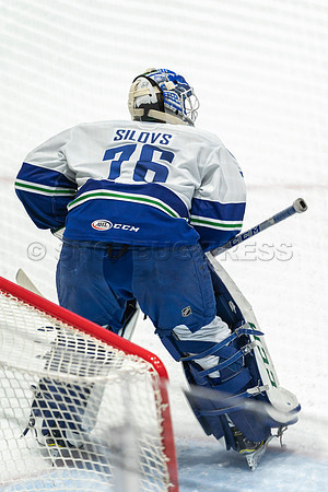 Abbotsford Canucks shutout by the Edmonton Oilers Farm Team, The Bakersfield Condors, Sunday, Jan 9, 2022 at Abbotsford Centre