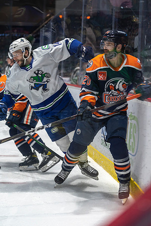 Abbotsford Canucks shutout by the Edmonton Oilers Farm Team, The Bakersfield Condors, Sunday, Jan 9, 2022 at Abbotsford Centre