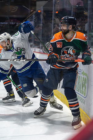 Abbotsford Canucks shutout by the Edmonton Oilers Farm Team, The Bakersfield Condors, Sunday, Jan 9, 2022 at Abbotsford Centre