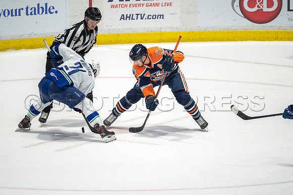 Abbotsford Canucks shutout by the Edmonton Oilers Farm Team, The Bakersfield Condors, Sunday, Jan 9, 2022 at Abbotsford Centre