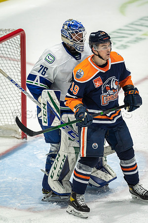 Abbotsford Canucks shutout by the Edmonton Oilers Farm Team, The Bakersfield Condors, Sunday, Jan 9, 2022 at Abbotsford Centre