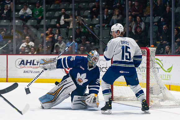 Wed, Mar 30, 2022 The Toronto Marlies clinch a 4-3 win in OT against the Abbotsford Canucks.