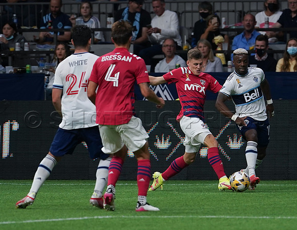 Vancouver Whitecaps FC take a 1-0 win vs Dallas FC, Saturday, September 25, 2021 at BC Place in Vancouver, BC, Canada.