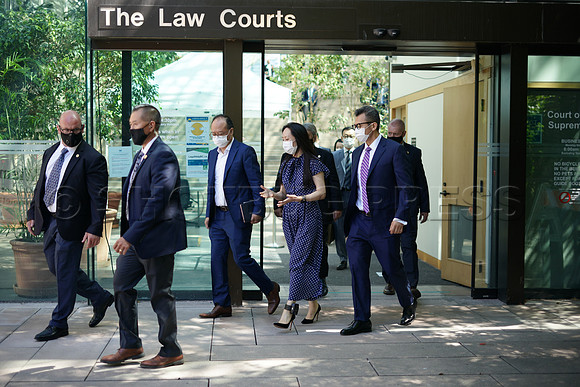 Meng Wanzhou extradition hearing in Vancouver August 11.2021