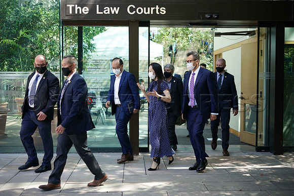 Meng Wanzhou extradition hearing in Vancouver August 11.2021
