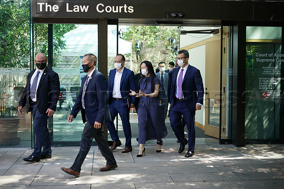 Meng Wanzhou extradition hearing in Vancouver August 11.2021